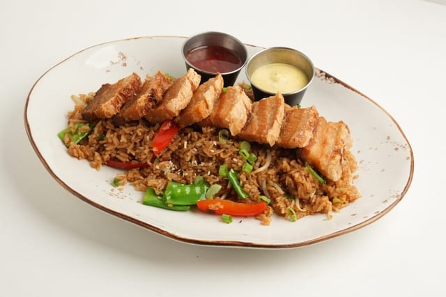 Pork Belly Chaufa.