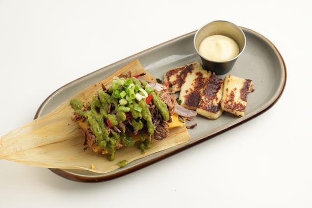 Tamal & Vaca Frita.
