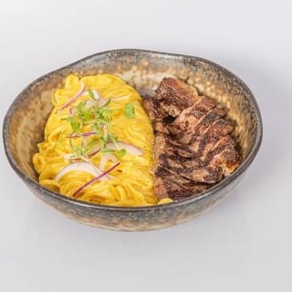 LS  PICANHA  HUANCAINA NOODLES