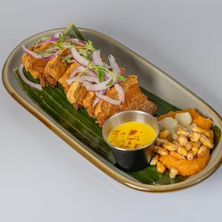 Crispy Pork Belly Ceviche