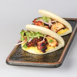 Grilled Octopus Bao