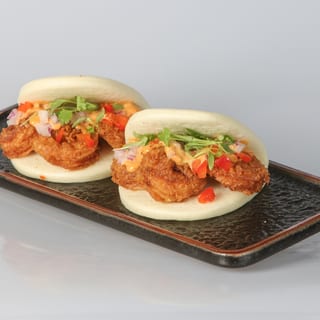 Crispy Shrimp Bao
