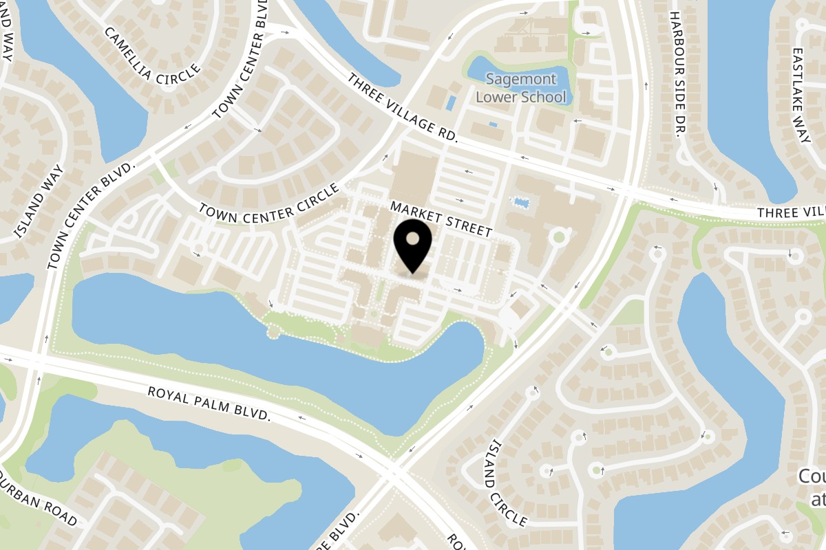 Map showing the location of Bocas House Bocas House Weston on 1793 Bell Tower Ln in Weston